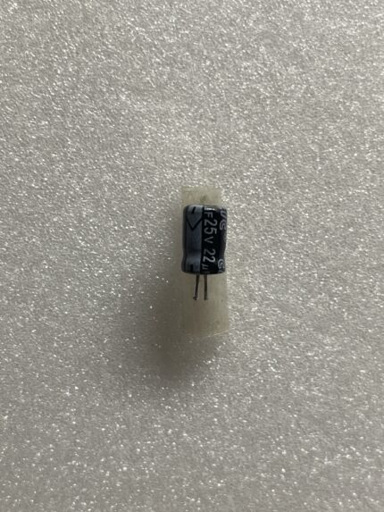 خازن الکترولیت 22 میکرو فاراد 25 ولت