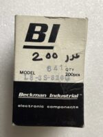 مقاومت آرایه ای 82 اهم 8 پین ایزوله فاصله پایه 2.54 میلی متر بسته بندی
