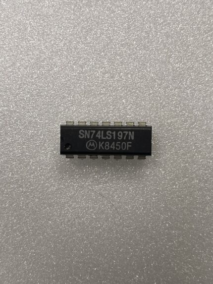 «آی‌سی 74LS197 شمارنده ۴ بیتی Presettable Ripple Counter»