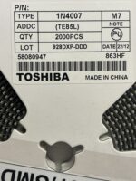 دیود 1N4007 SMD یکسوساز 1A 1000V