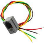 سوکت-آویز-تلفن-616M-RJ11-سیم-8-سانتی-