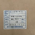 کریستال XT-49 680MHz کوارتز HC-49 فرکانس بالا